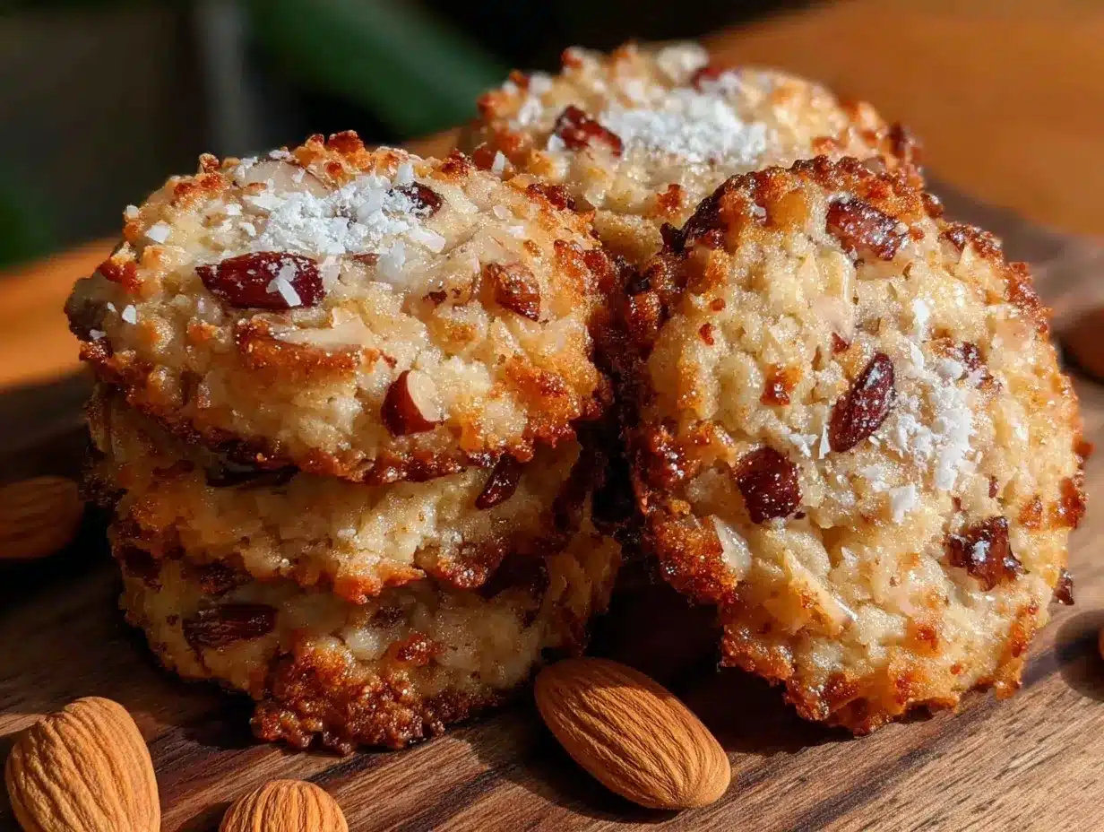 crispy almond cookies recipe preparation steps