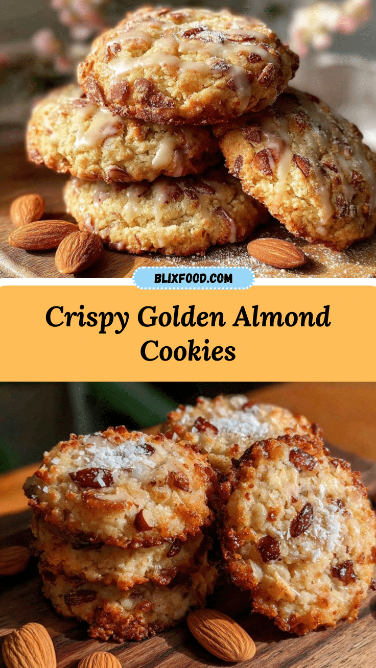crispy almond cookies recipe recipe