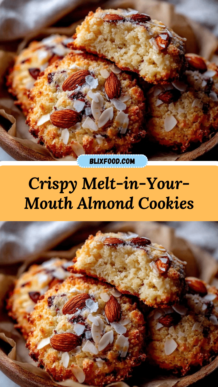 crispy almond cookies recipe