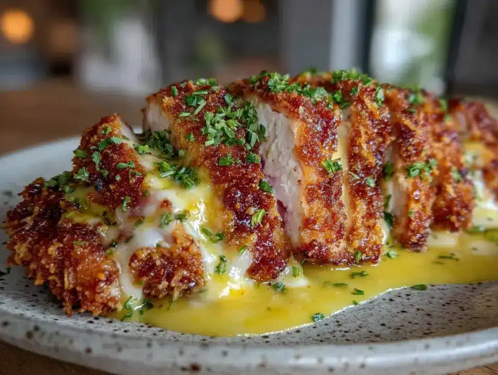 Crispy Chicken Cordon Bleu - featured image