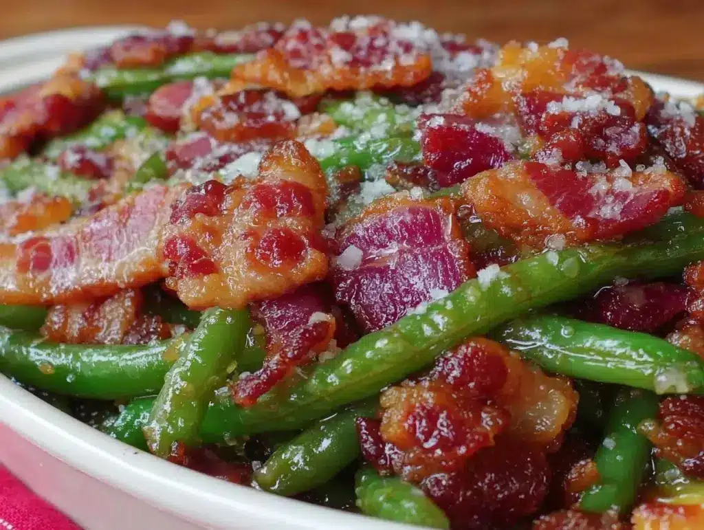 crispy crack green beans - featured image