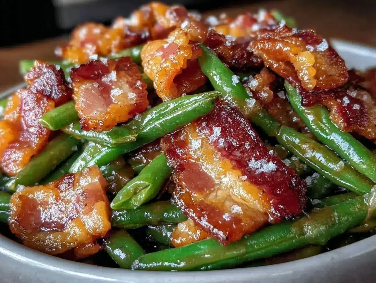 crispy crack green beans preparation steps