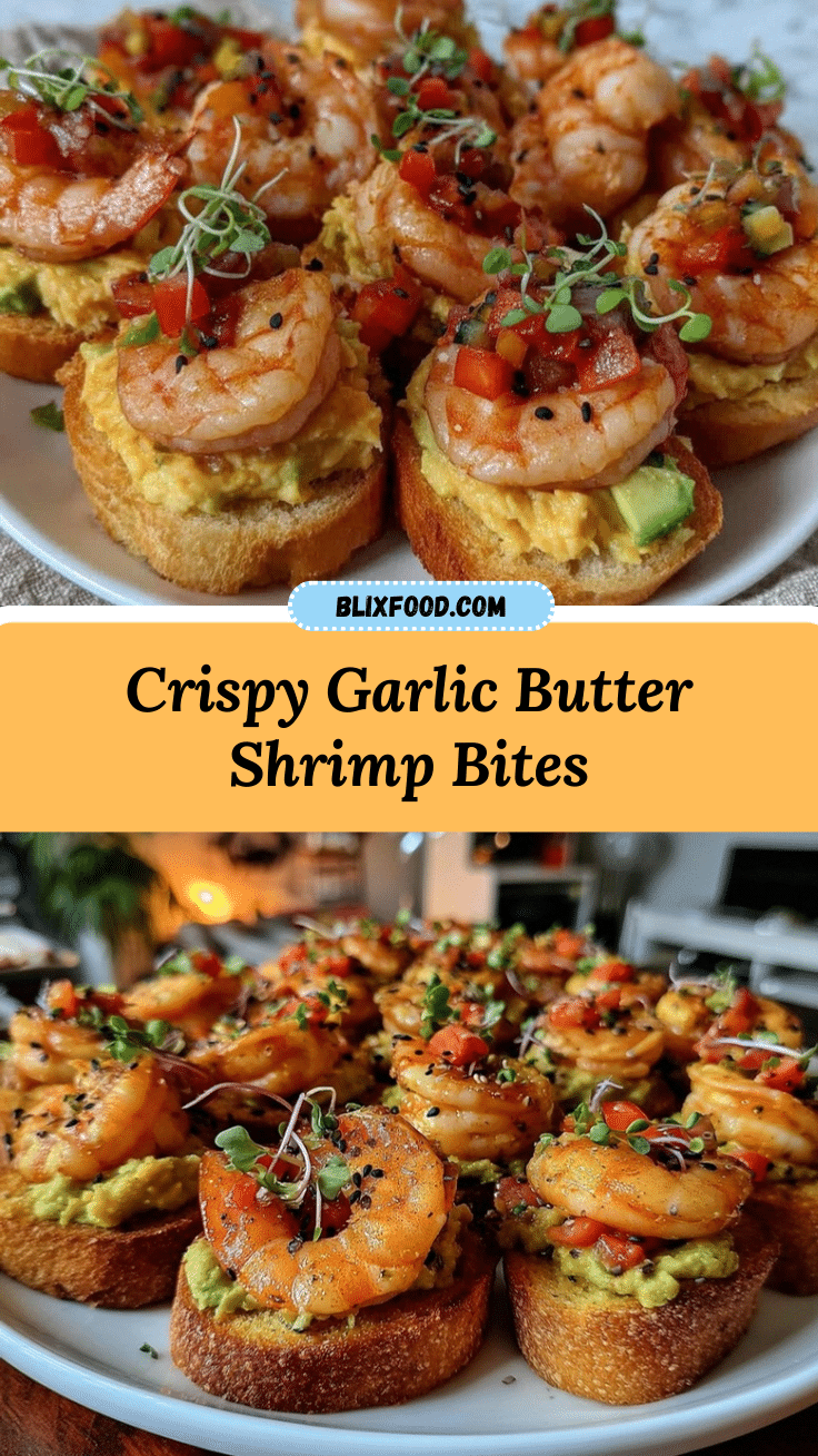 crispy garlic butter shrimp bites recipe