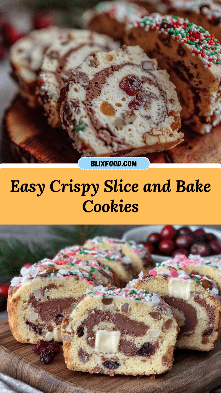 crispy slice & bake cookies recipe