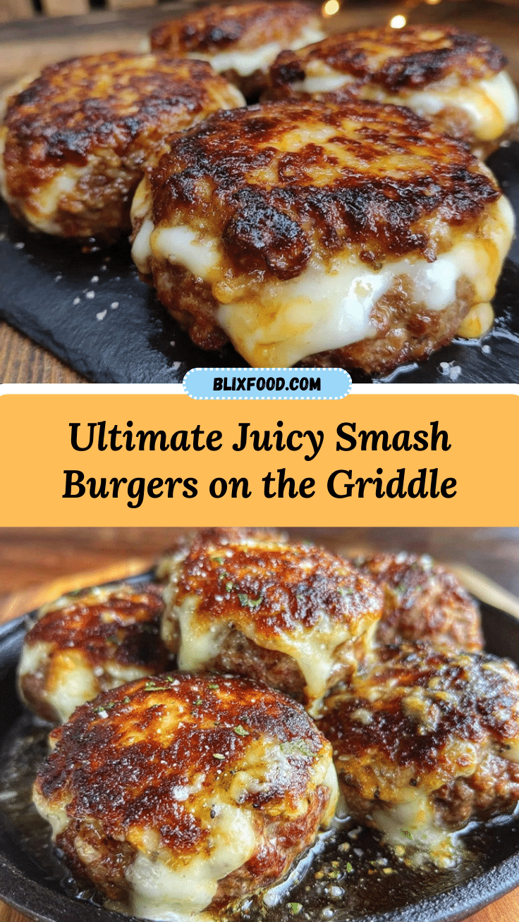 crispy smash burgers recipe