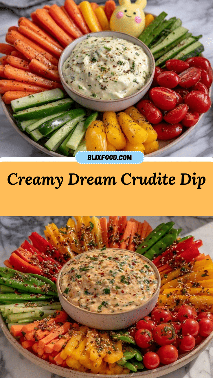 crudite dip recipe