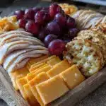 Easy Homemade Lunchables with Turkey and Cheese - featured image