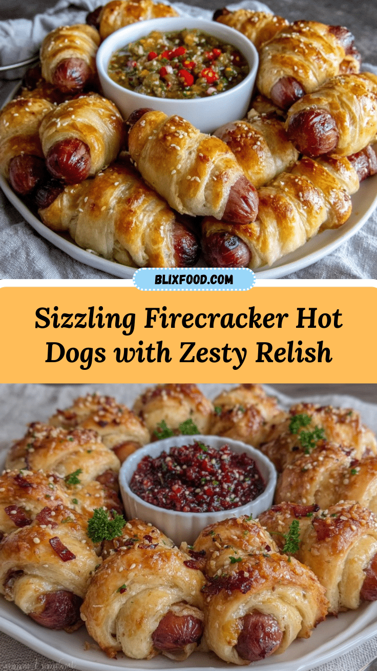 Firecracker Hot Dogs recipe