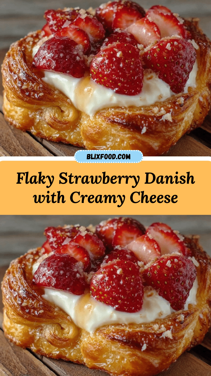 flaky strawberry danish recipe