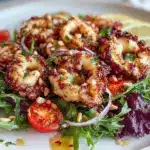 fresh calamari salad - featured image