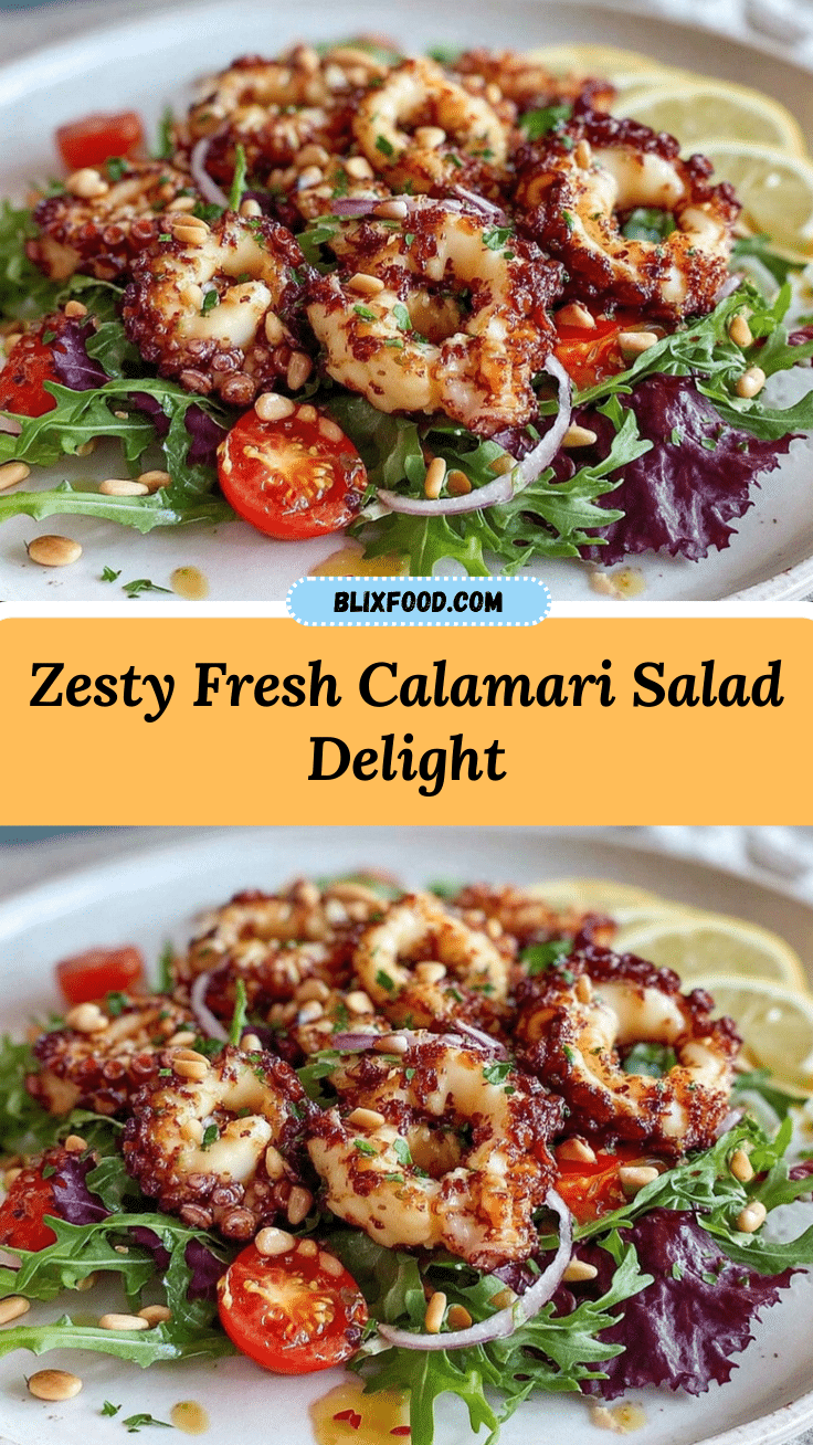 fresh calamari salad recipe