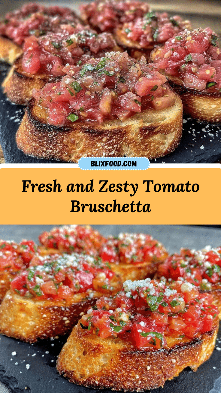 fresh tomato basil bruschetta recipe