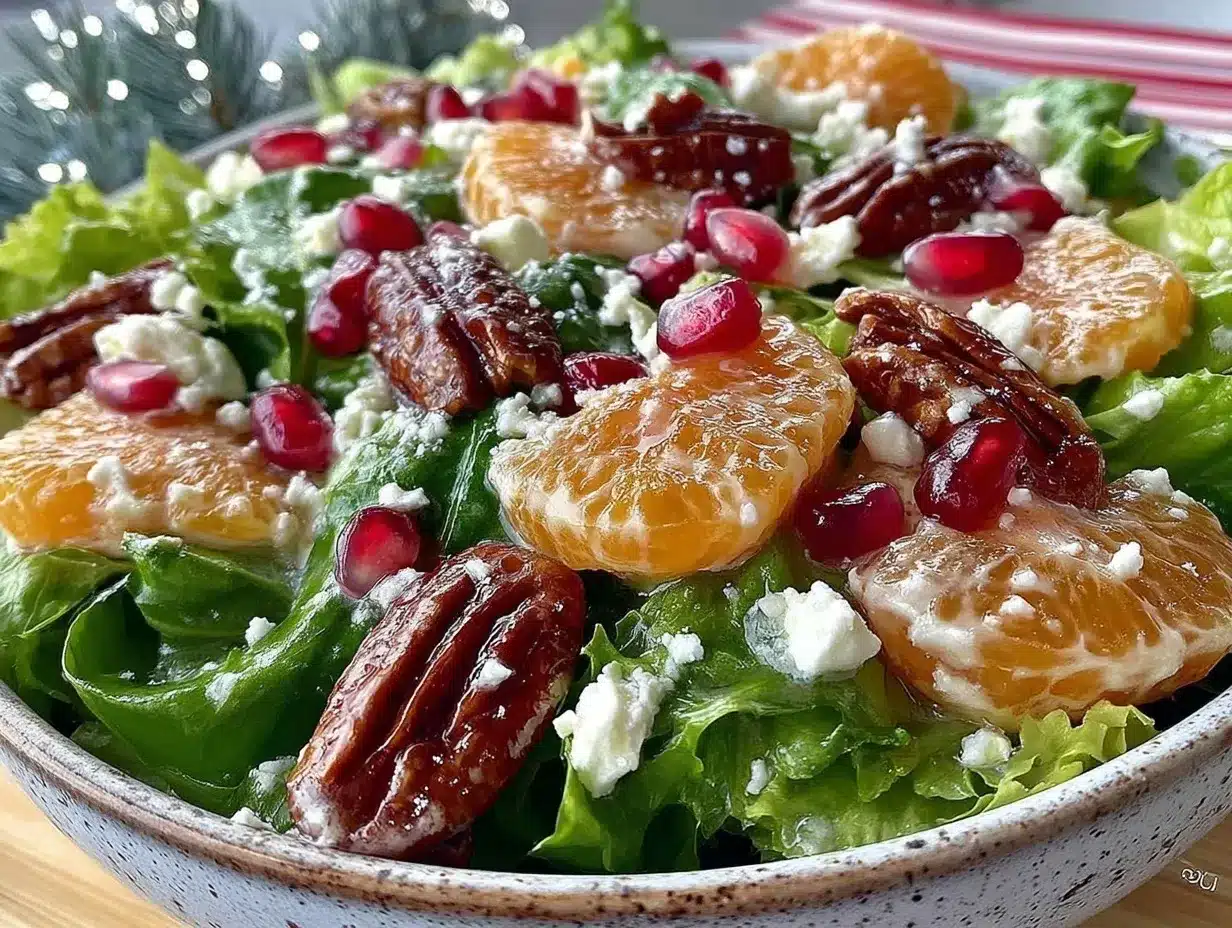 fresh winter salad preparation steps