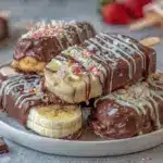 frozen banana pops - featured image