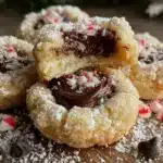fudge puddles christmas cookies - featured image