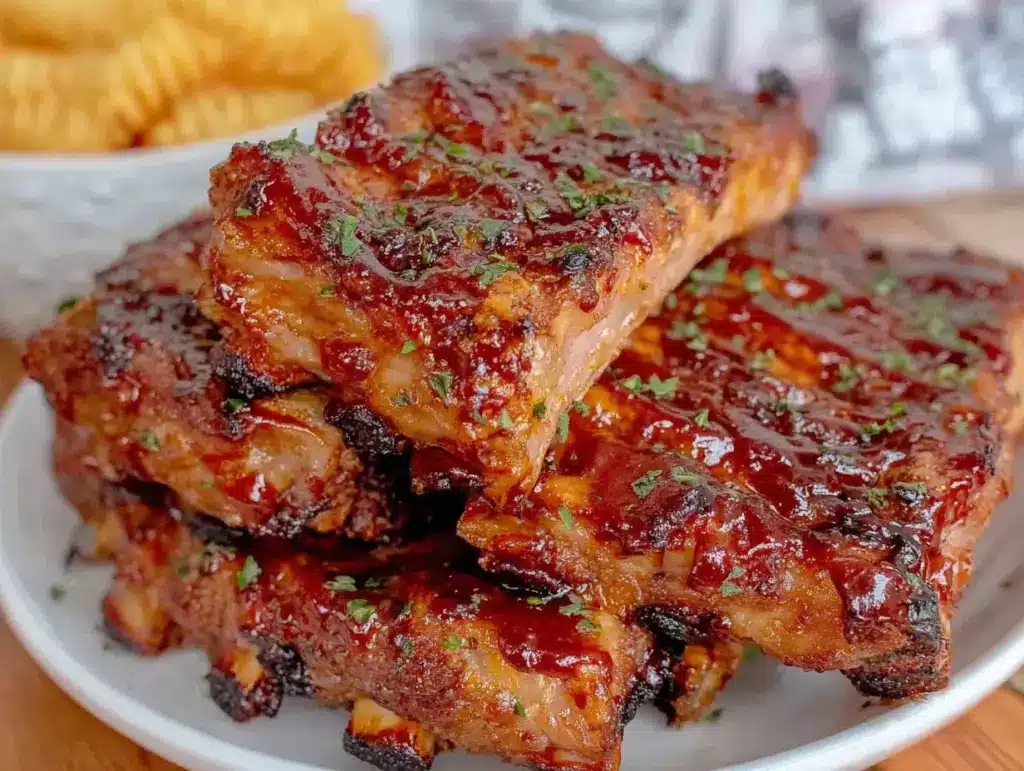 grilled baby back ribs - featured image