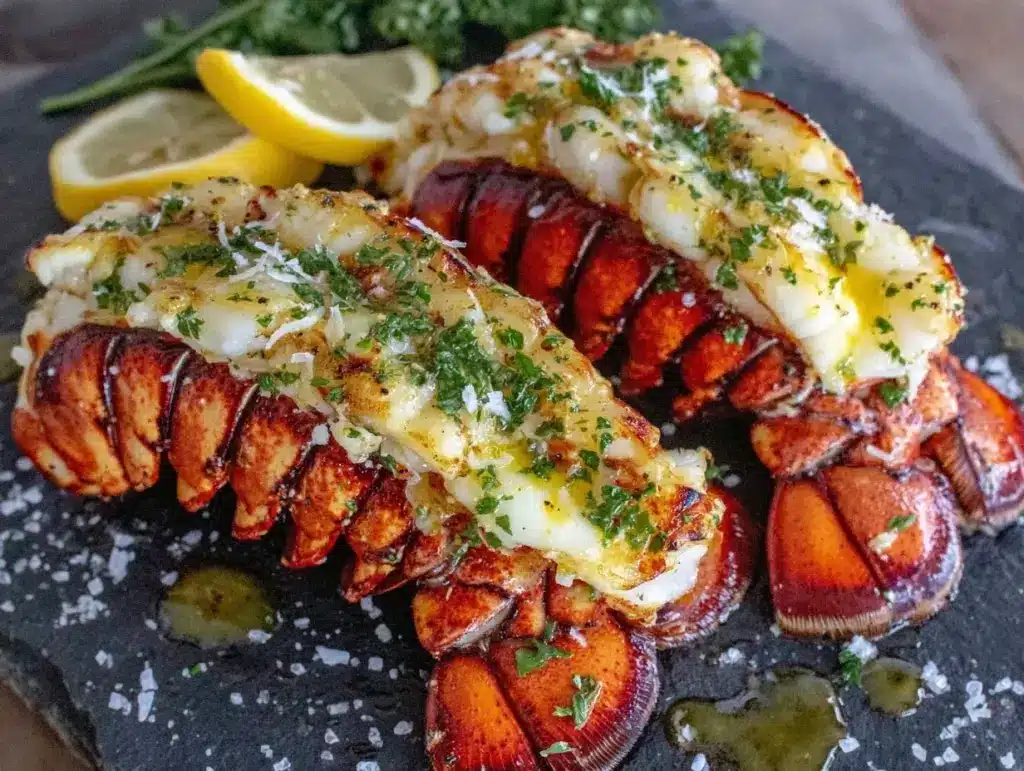 grilled lobster tails - featured image