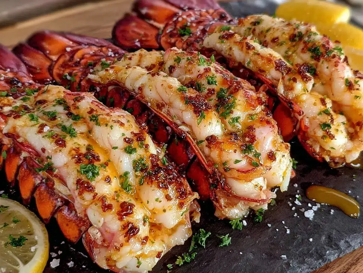grilled lobster tails preparation steps
