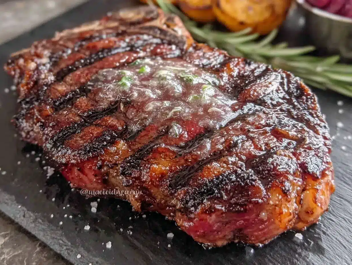 grilled porterhouse steak preparation steps