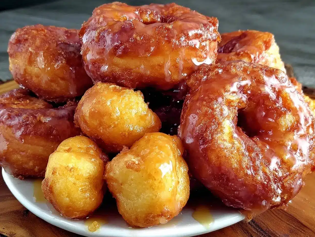 homemade Krispy Kremes preparation steps