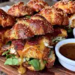 honey mustard blt chicken sliders - featured image