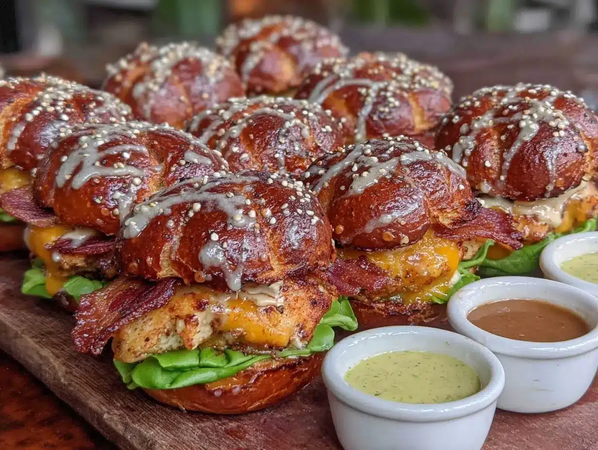 honey mustard blt chicken sliders preparation steps