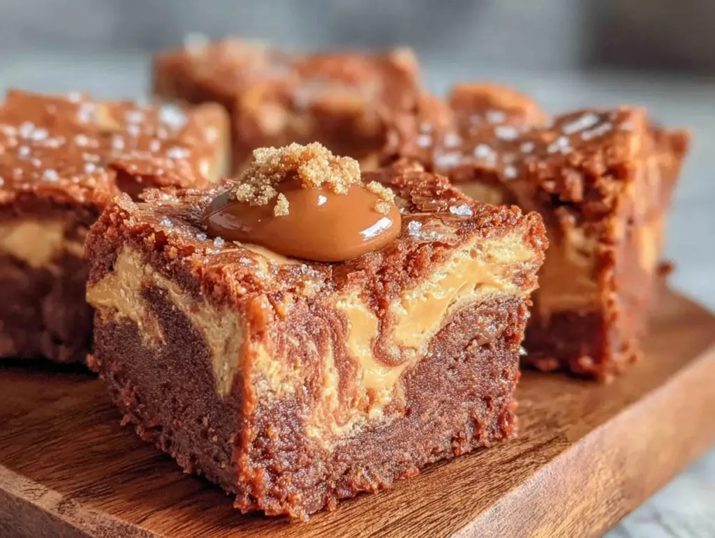 Lotus Biscoff cookie butter brownies - featured image
