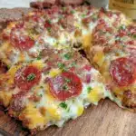 meat lovers pizza recipe - featured image