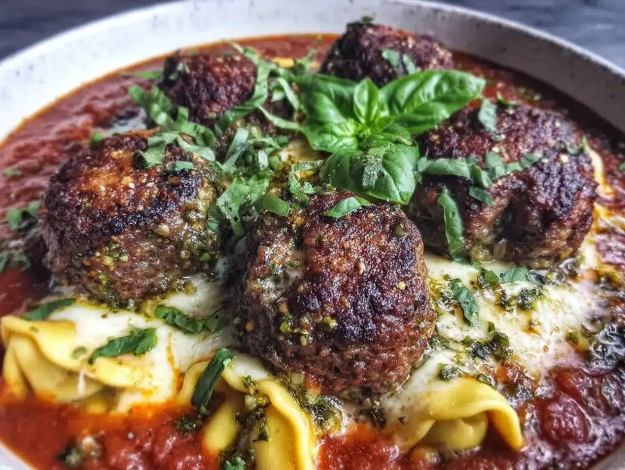 meatball tortellini soup preparation steps