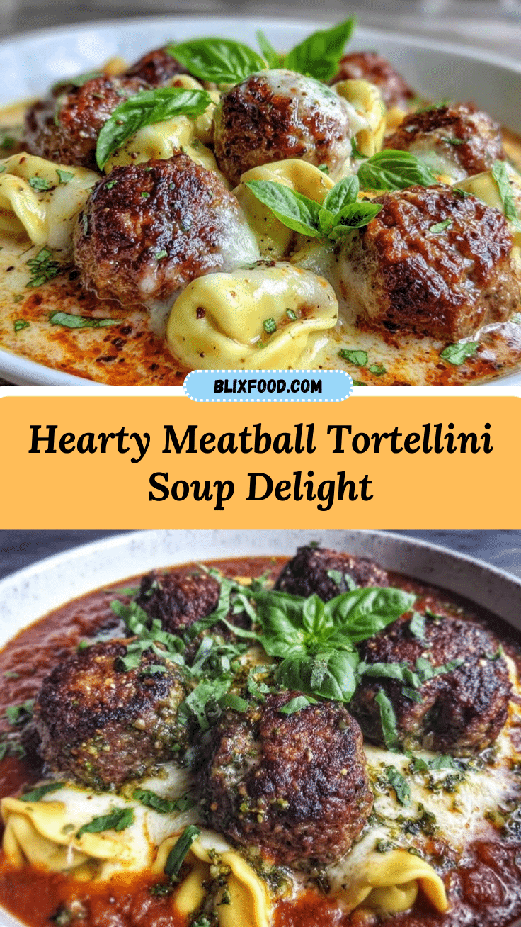 meatball tortellini soup recipe