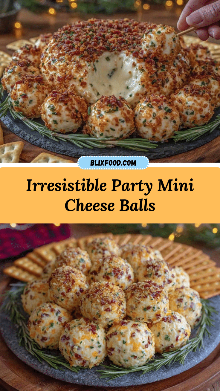 mini cheese balls recipe