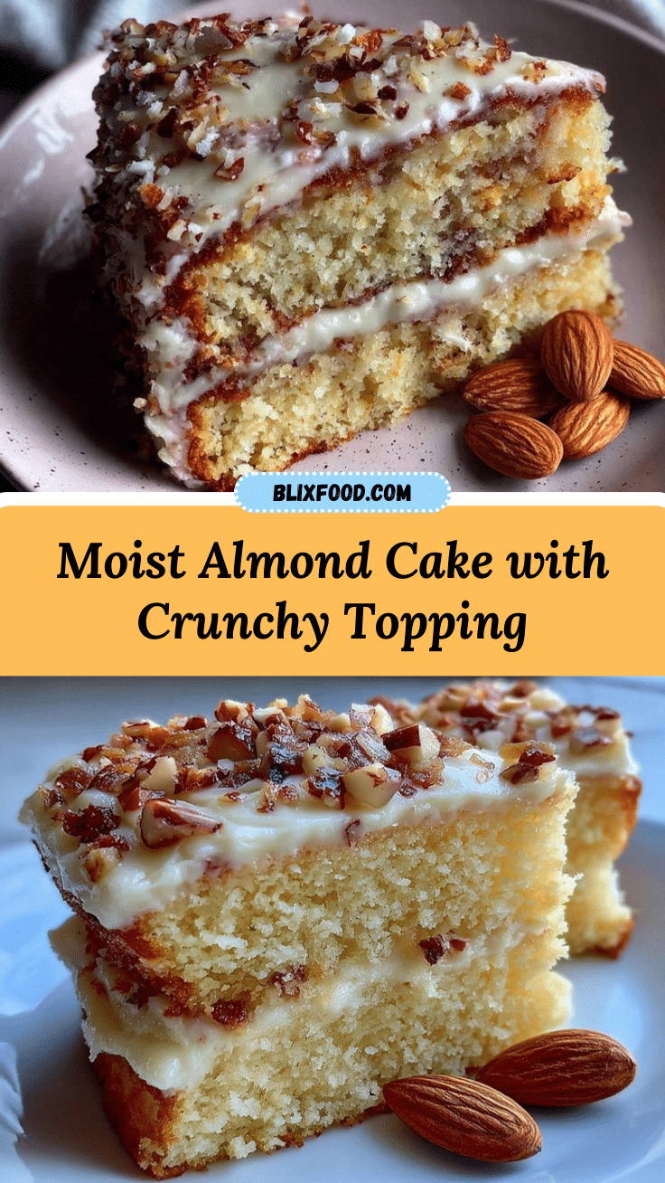moist almond cake recipe