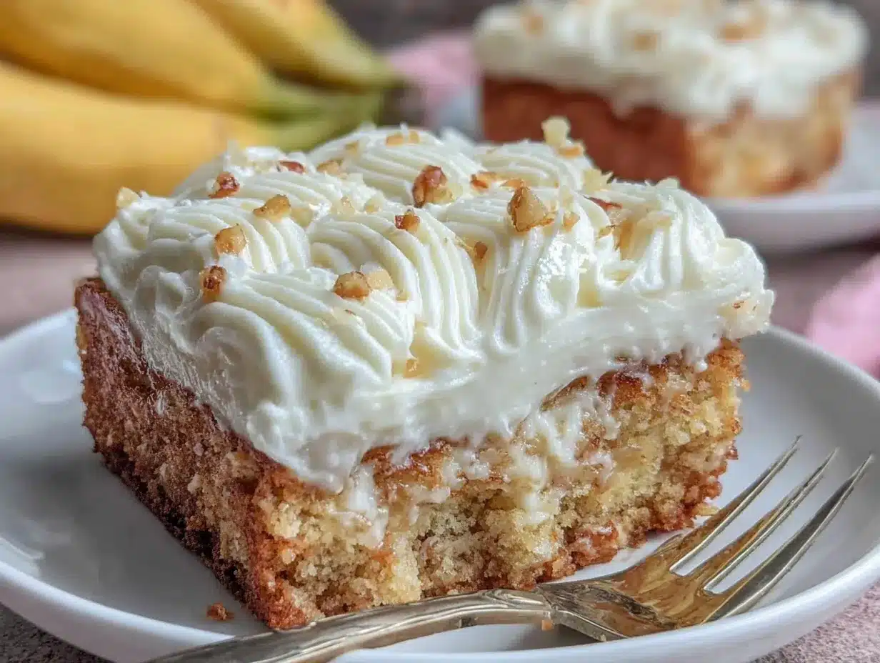 moist banana bars preparation steps