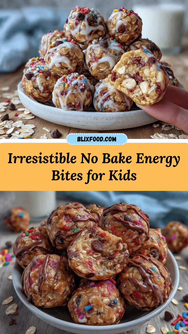 no bake energy bites for kids recipe