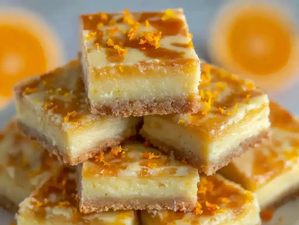 Orange Creamsicle Bars - featured image