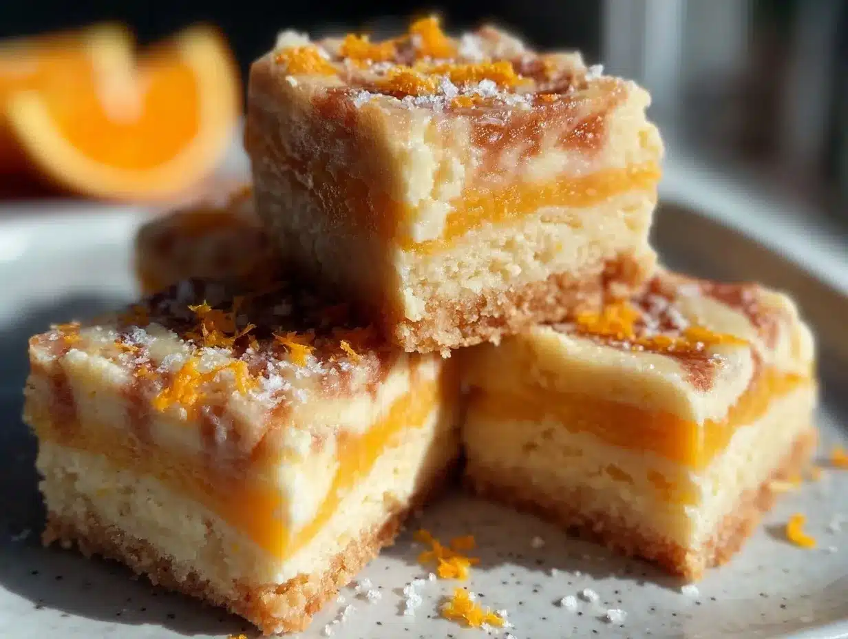 Orange Creamsicle Bars preparation steps