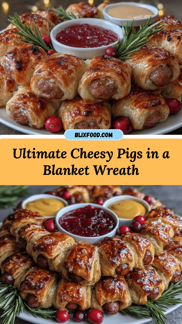 pigs in a blanket wreath recipe