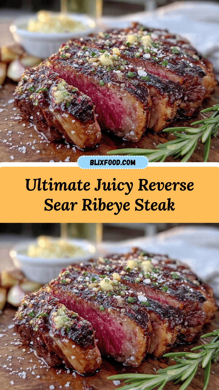 reverse sear ribeye steak recipe