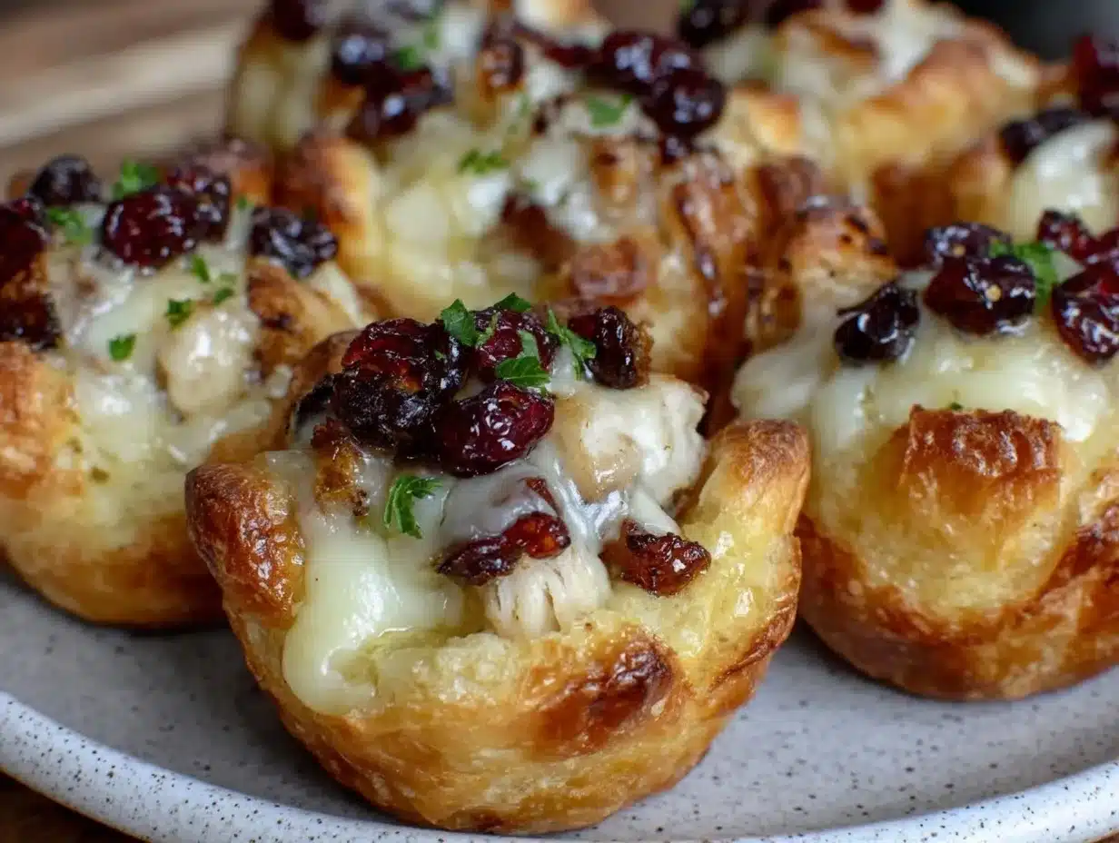 Roasted Chicken and Brie Mini Bites preparation steps