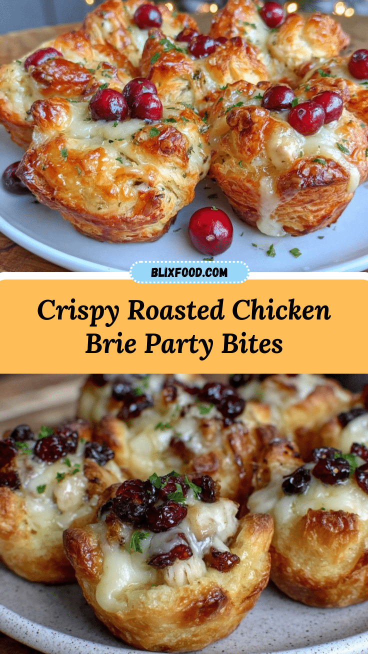 Roasted Chicken and Brie Mini Bites recipe
