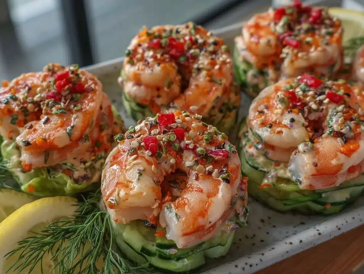 shrimp salad appetizers preparation steps