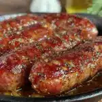 simmered smoked links - featured image