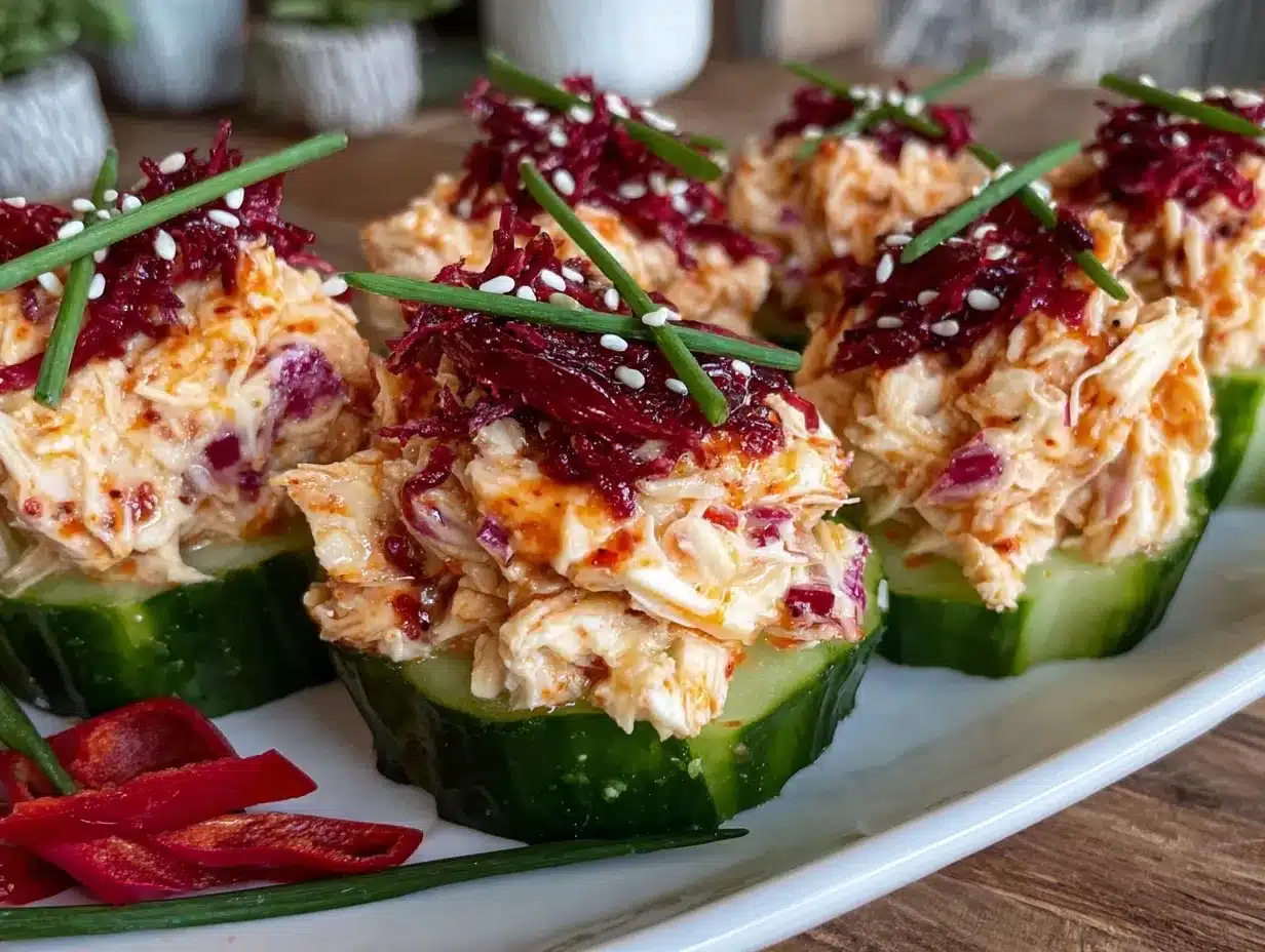 spicy crab salad bites preparation steps