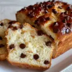 tender chocolate chip bread - featured image