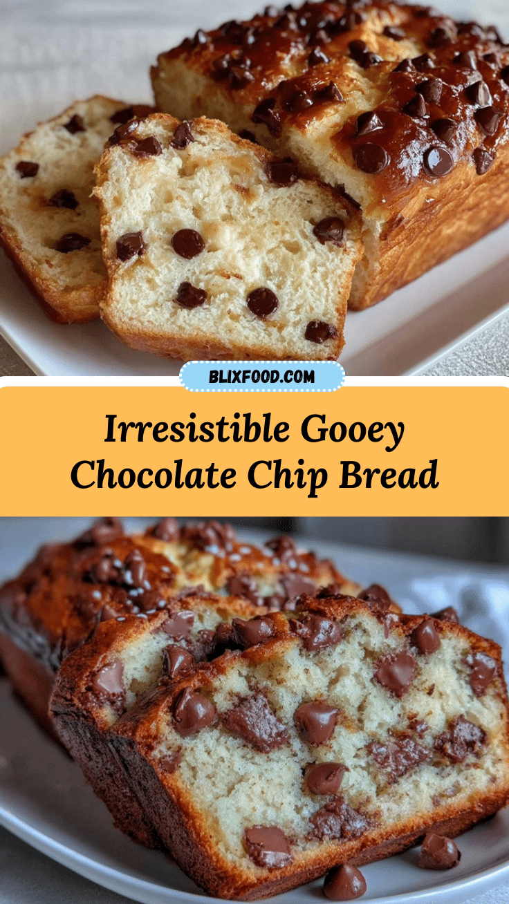 tender chocolate chip bread recipe
