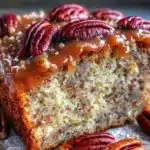 tender pecan cake with brown sugar frosting - featured image