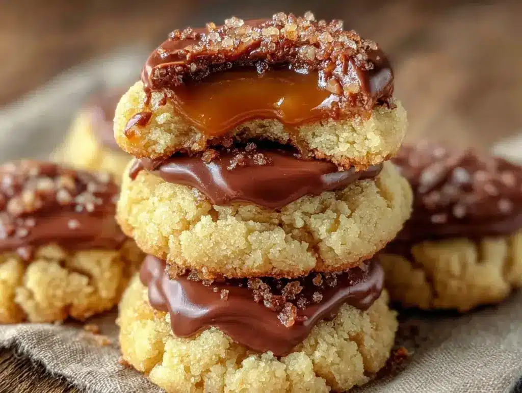 Twix cookies recipe - featured image