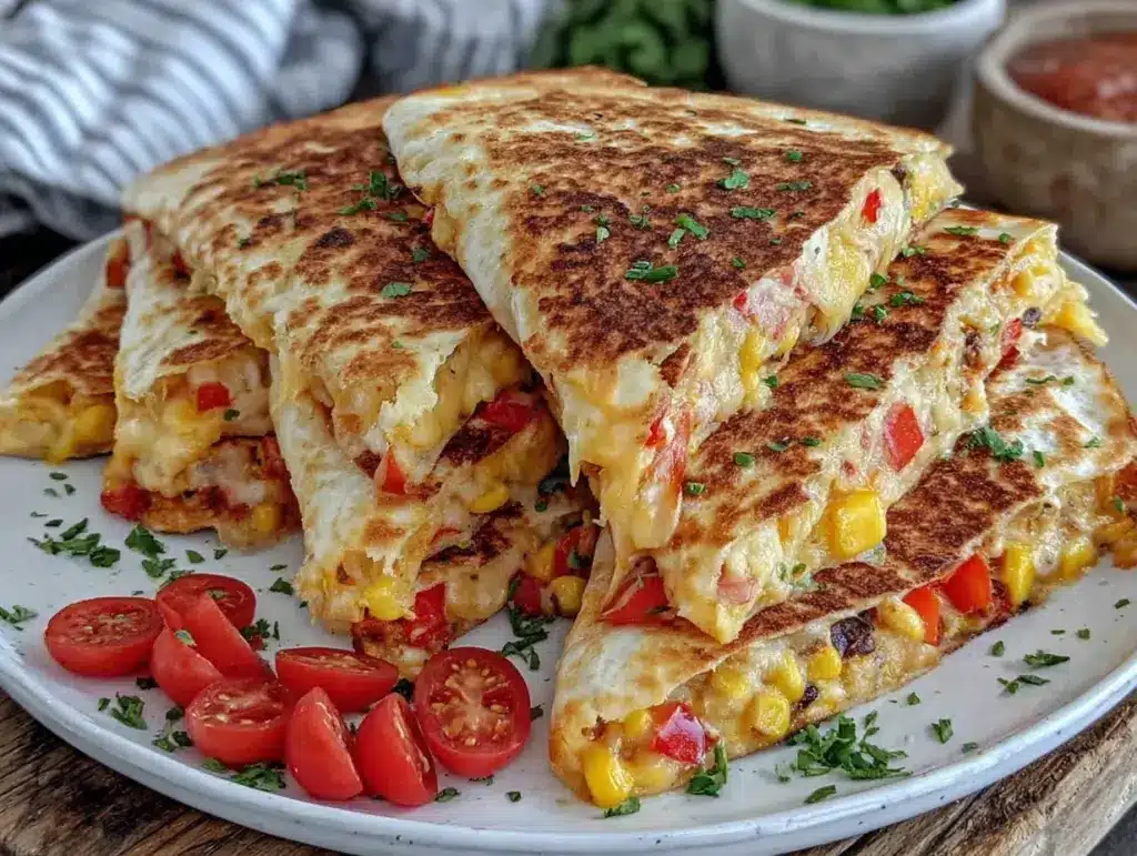 veggie quesadillas - featured image