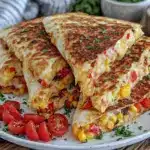 veggie quesadillas - featured image