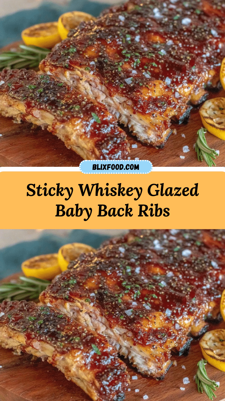 whiskey glazed baby back ribs recipe